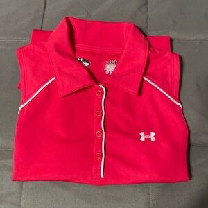 Under Armour golf shirt. Size Medium